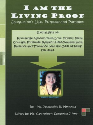cover image of I AM THE LIVING PROOF